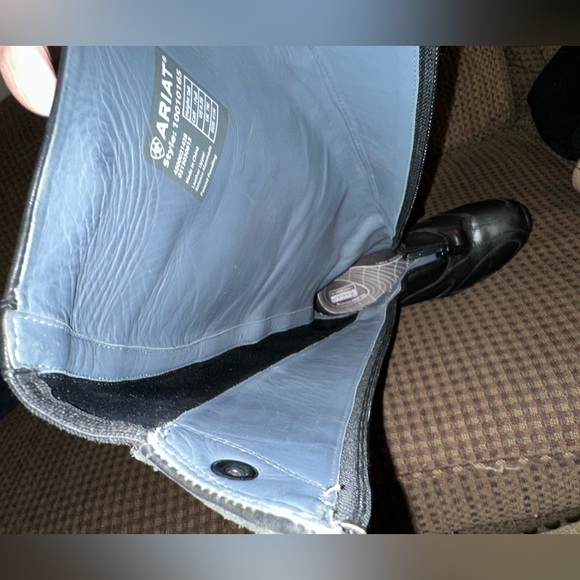 ARIAT VOLANT, FRONT ZIP, FULL CALF, WNS sz 9.5. BLACK. NWT - Picture 10 of 16